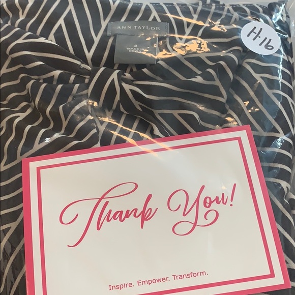 Ann Taylor Geometric Print Dress Size 8 - Picture 8 of 8